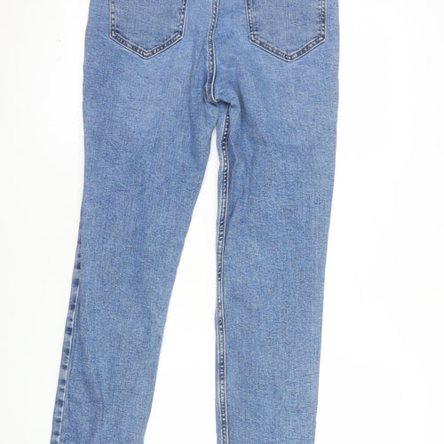 F&F Women’s Blue Mid Rise Skinny Stretch Denim Jeans Size 12
