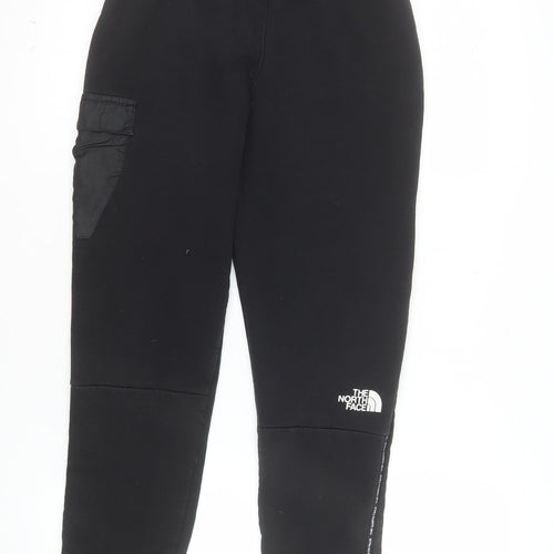 The North Face Boys Black Jogger Trousers L Elastic Waist Activewear