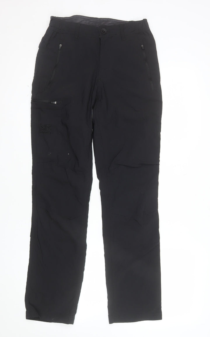 Karrimor Womens Black 2XS Cargo Stretch Travel Trousers