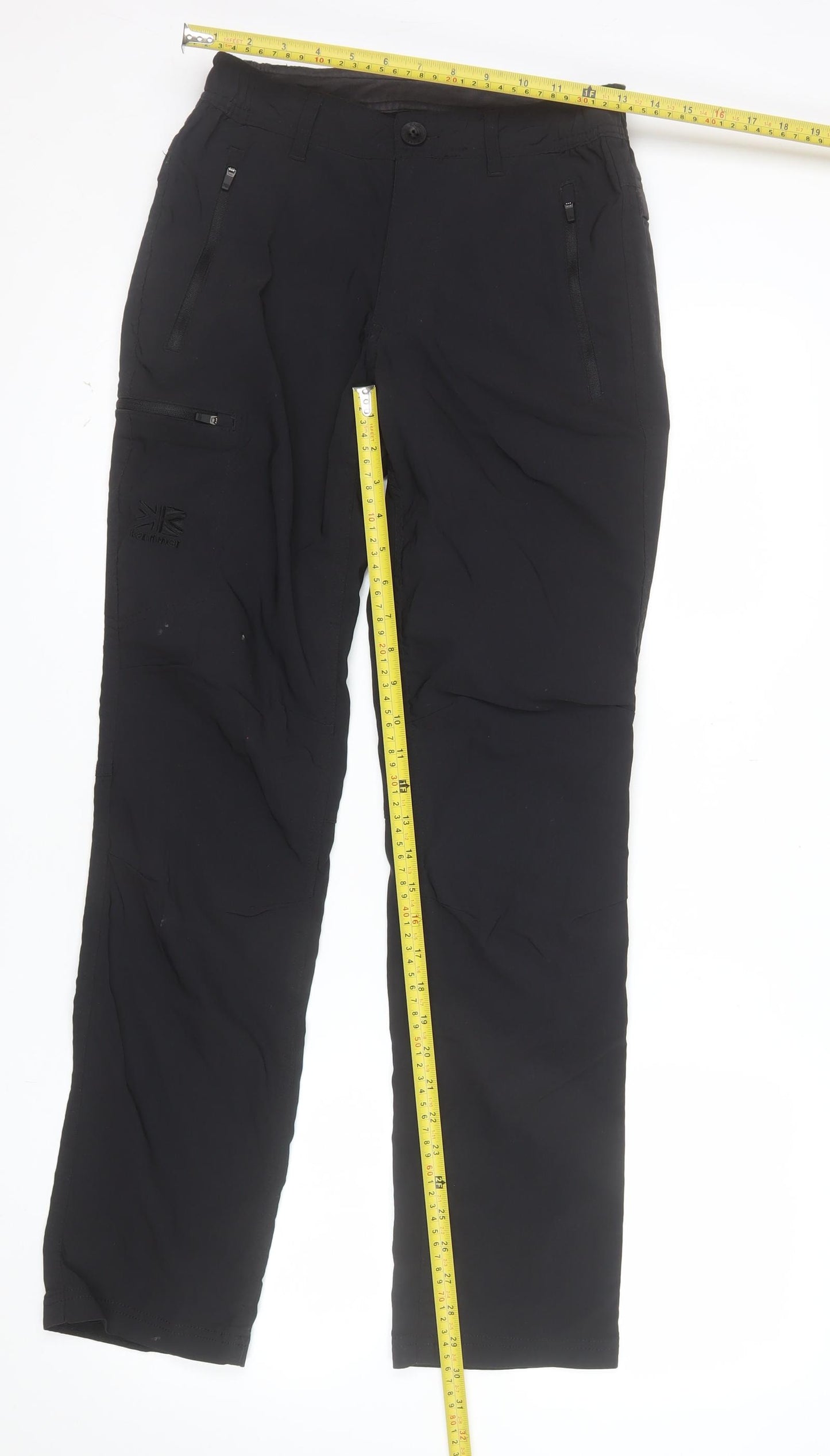 Karrimor Womens Black 2XS Cargo Stretch Travel Trousers