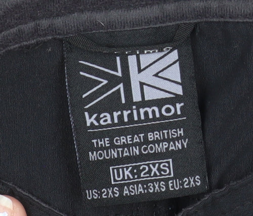Karrimor Womens Black 2XS Cargo Stretch Travel Trousers