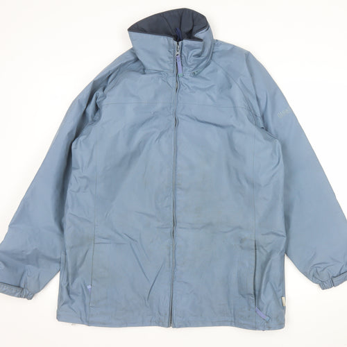 Regatta Women's Blue Waterproof Rain Coat Jacket Size 14