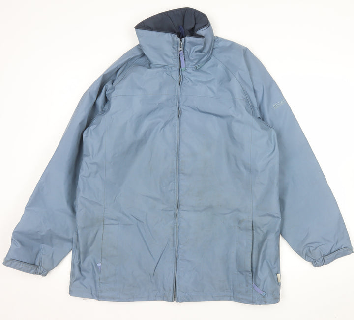 Regatta Women's Blue Waterproof Rain Coat Jacket Size 14