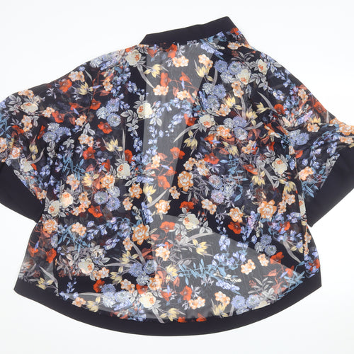 Papaya Weekend Women's Multicoloured Floral Kimono Blouse Size 18