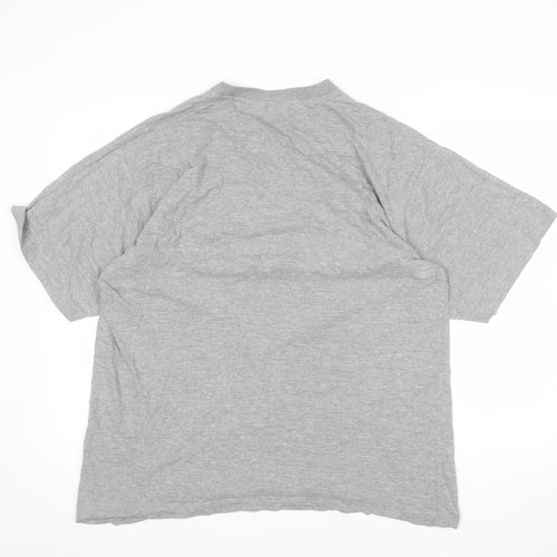 FILA Men's Grey XL Crew Neck Short Sleeve Sports T-Shirt