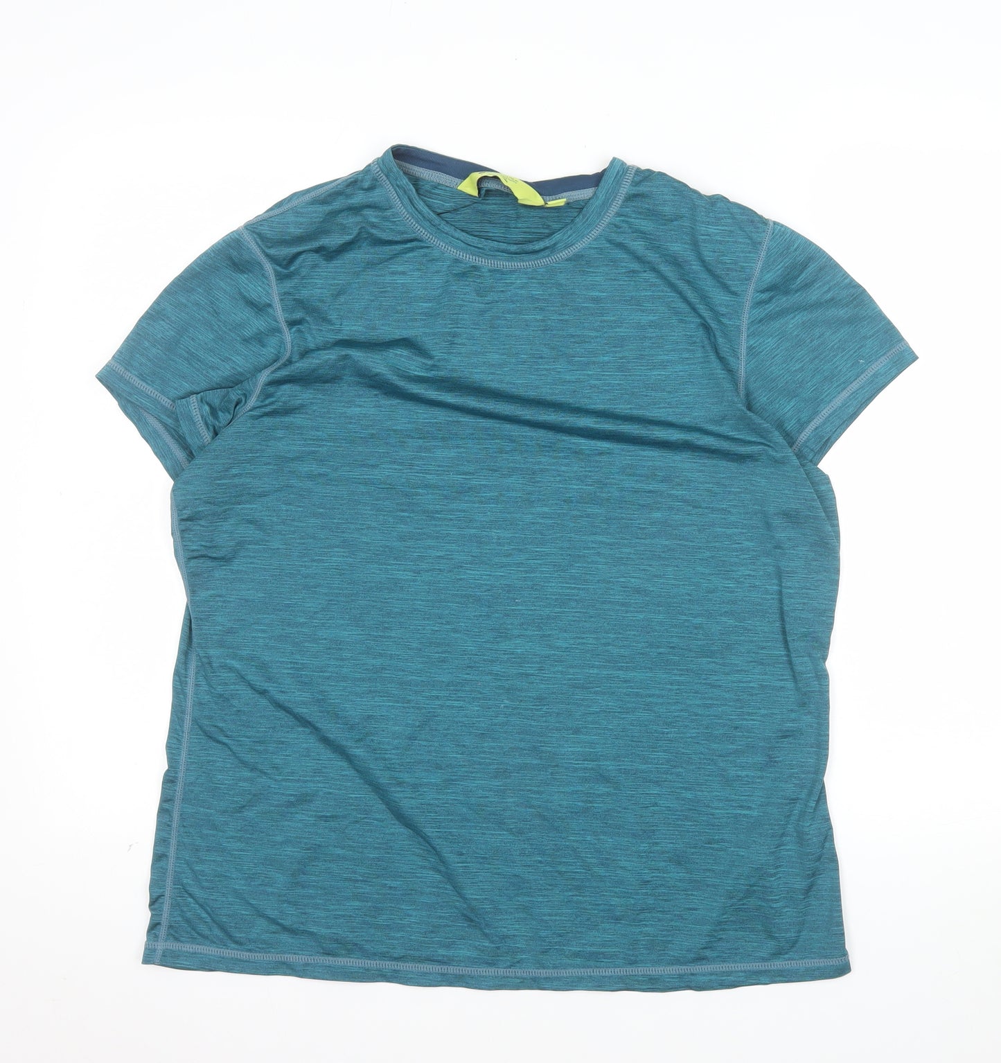 Mountain Warehouse Womens Blue Active T-Shirt UK 16 Polyester Performance Top