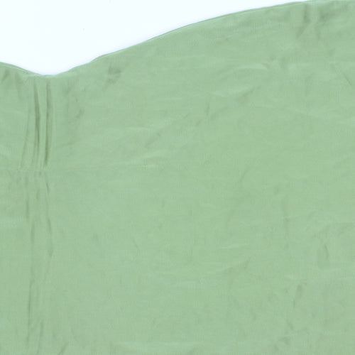 Nasty Gal Women's Green Size 14 Slip Dress Satin Look Sleeveless Party