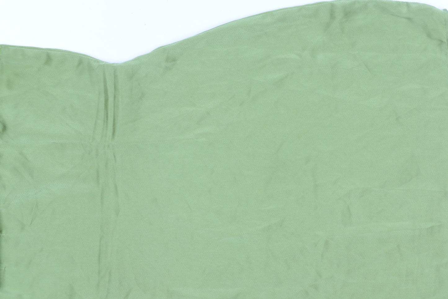Nasty Gal Women's Green Size 14 Slip Dress Satin Look Sleeveless Party