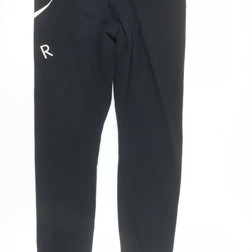 Nike Women Black M Leggings Sportswear Slim Fit Activewear