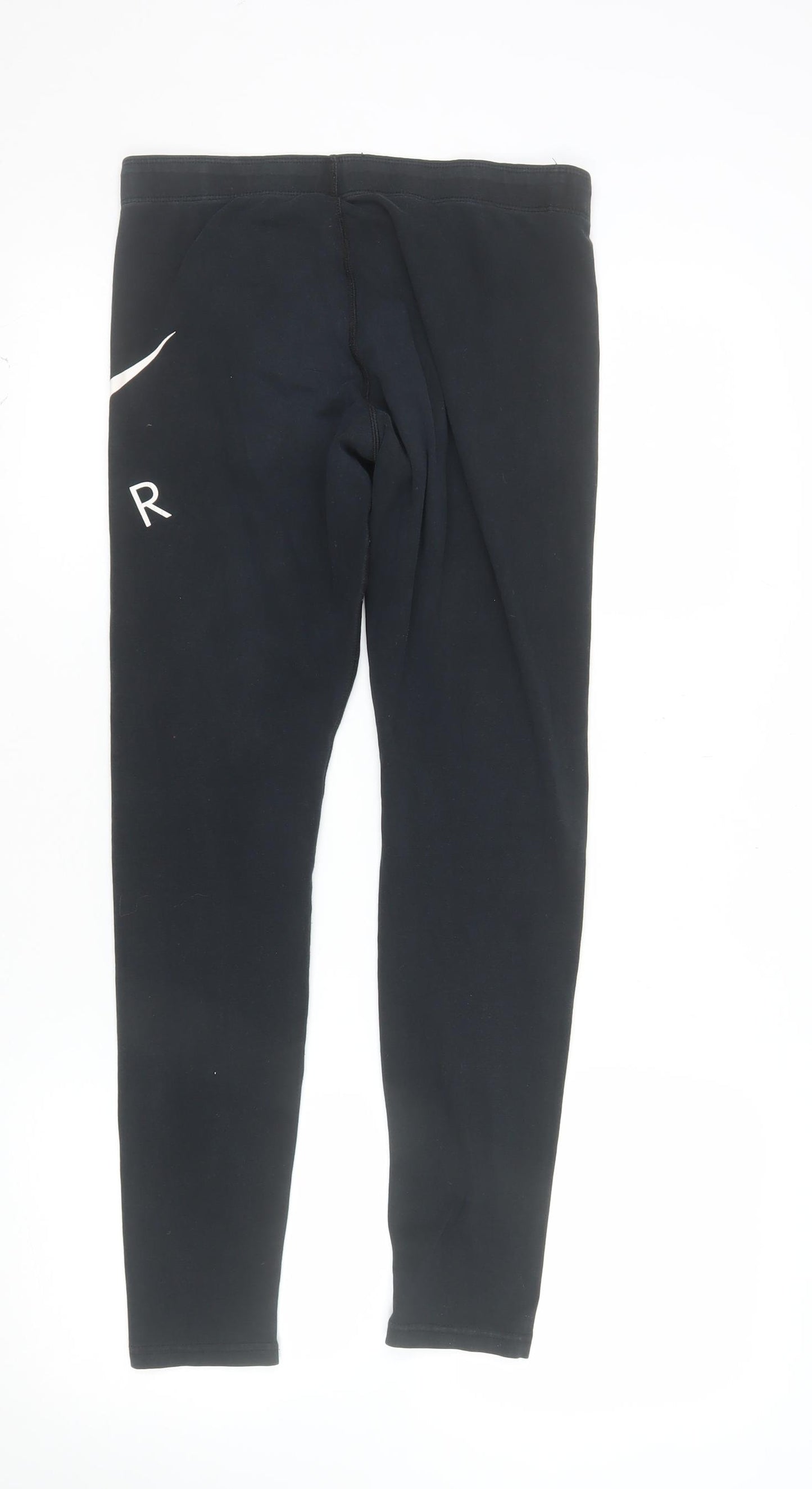 Nike Women Black M Leggings Sportswear Slim Fit Activewear