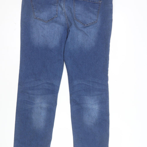 George Women’s Blue Straight Leg Jeans Size 18 Long Length