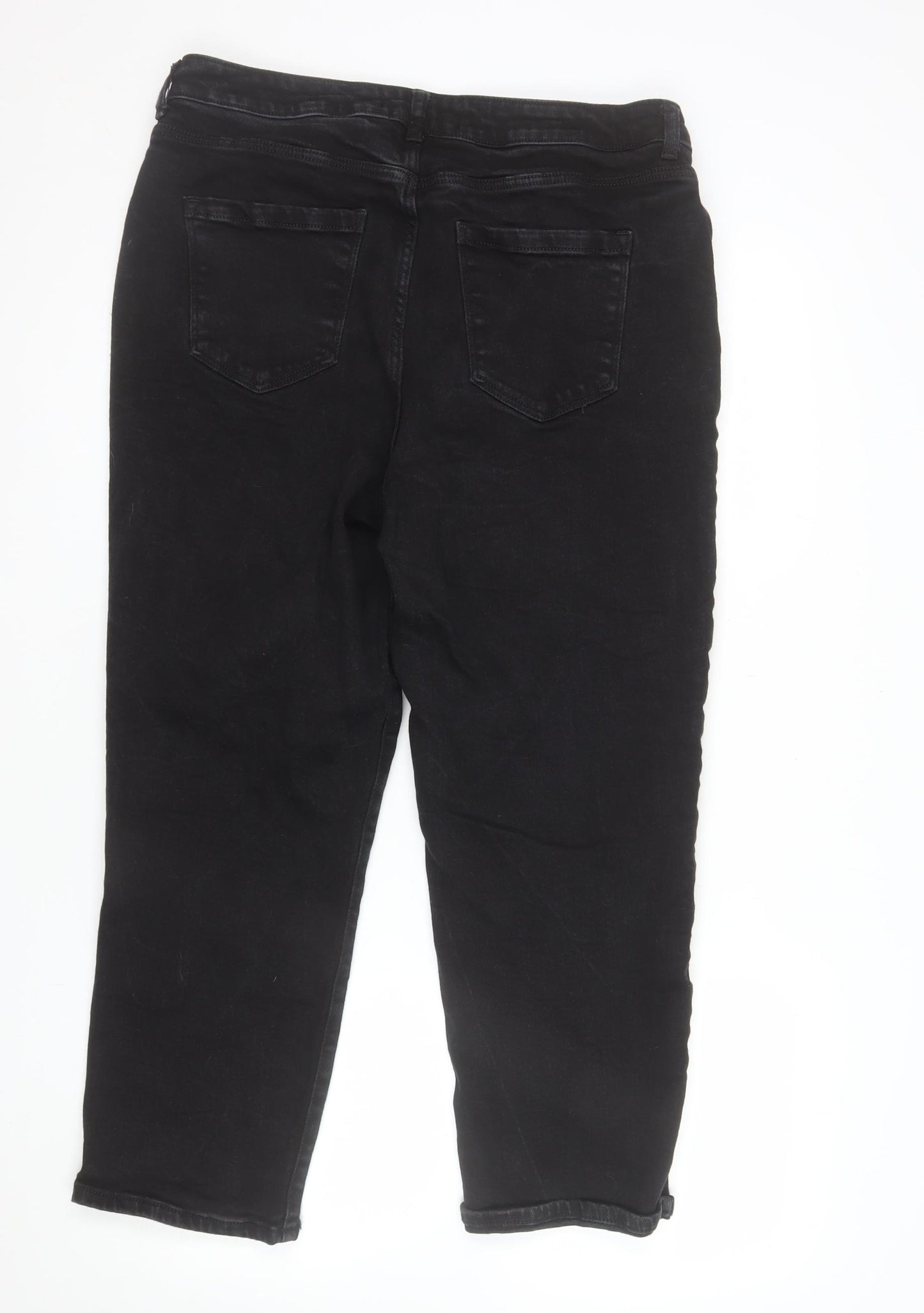 George Womens Black Skinny Jeans Size 18 Stretch Denim