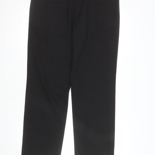Burton Menswear London Men's Black 34S Dress Trousers Classic Fit