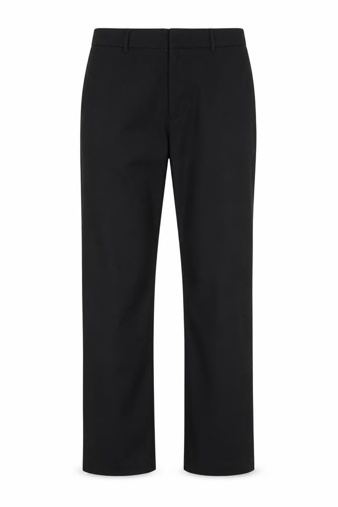 Burton Menswear London Men's Black 34S Dress Trousers Classic Fit