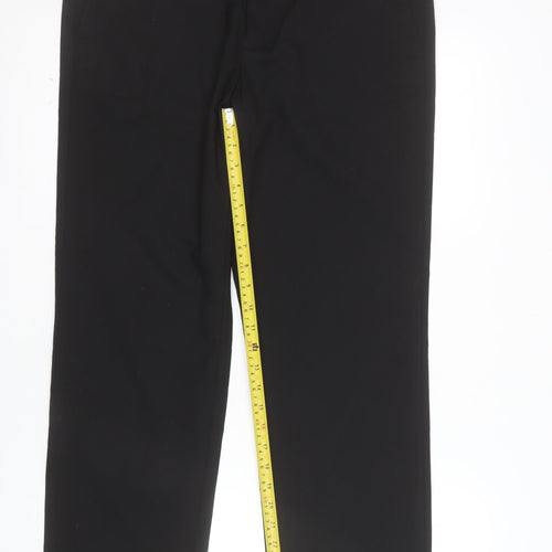 Burton Menswear London Men's Black 34S Dress Trousers Classic Fit