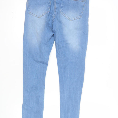 Misspap Women's Blue Distressed Skinny Jeans Size 10