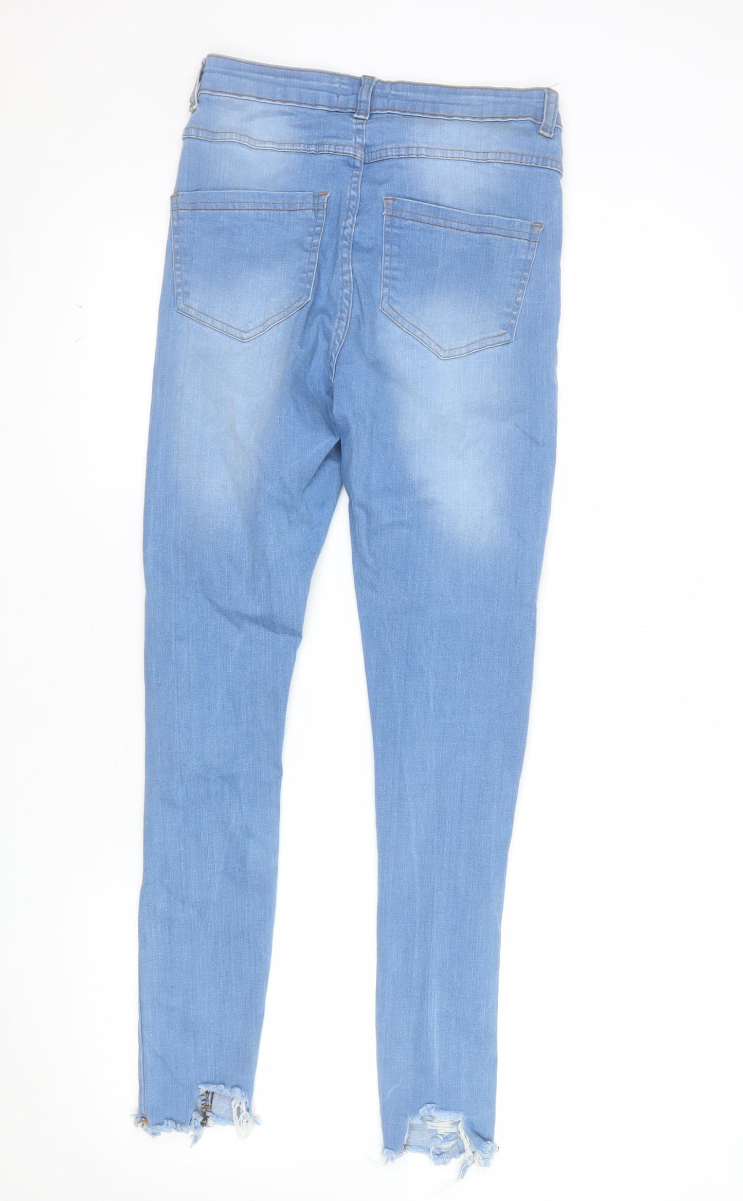 Misspap Women's Blue Distressed Skinny Jeans Size 10