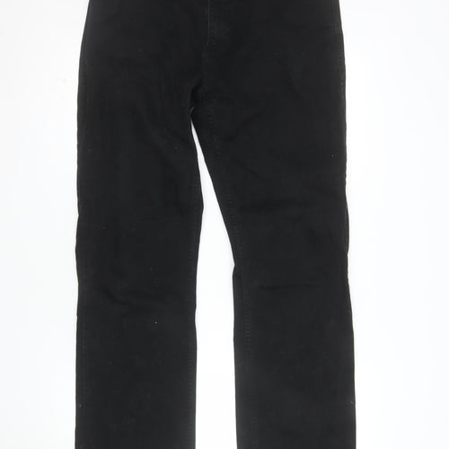 George Men's Black Straight Fit Jeans 34W 33L Denim Classic