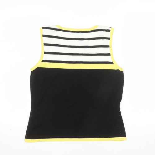 Precis Women’s Multicoloured Striped Sleeveless Knit Tank Top Size M