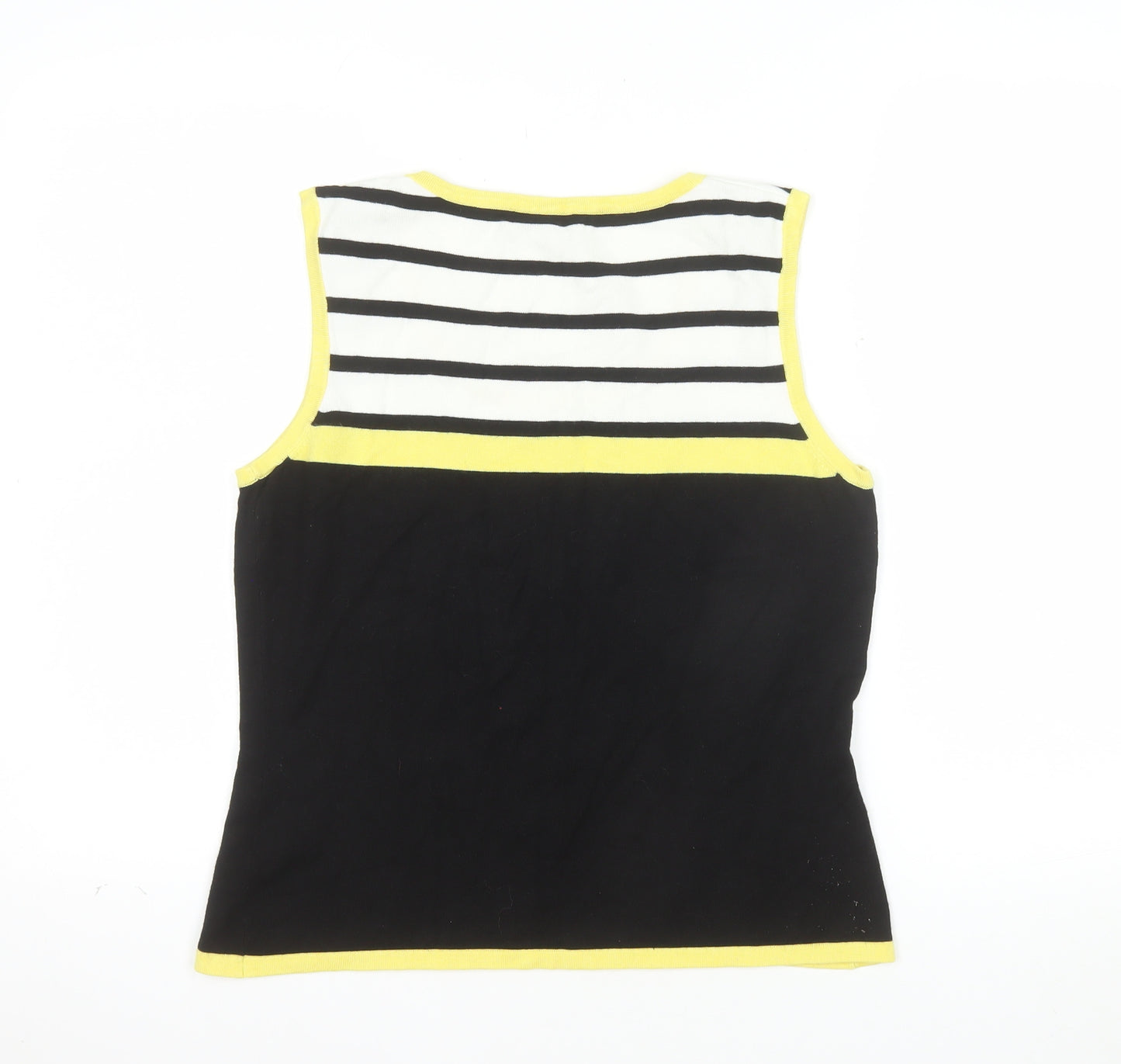 Precis Women’s Multicoloured Striped Sleeveless Knit Tank Top Size M