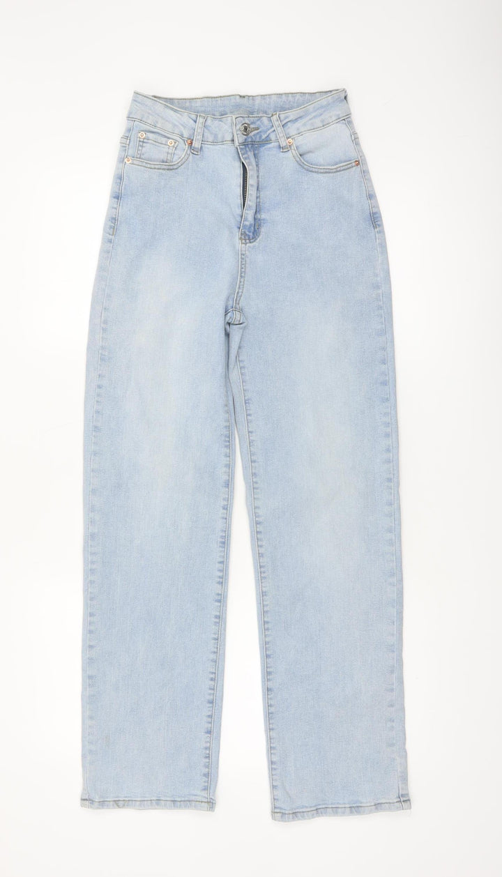 NVFelix Women's Blue High Rise Straight Jeans Size S