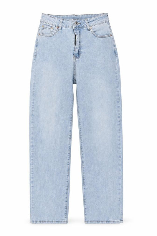 NVFelix Women's Blue High Rise Straight Jeans Size S
