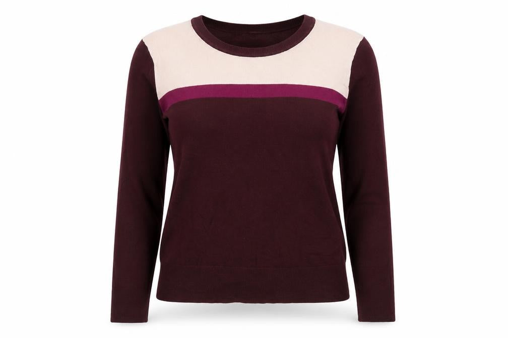 Gap Women's Multicoloured Cotton Pullover Jumper Size L
