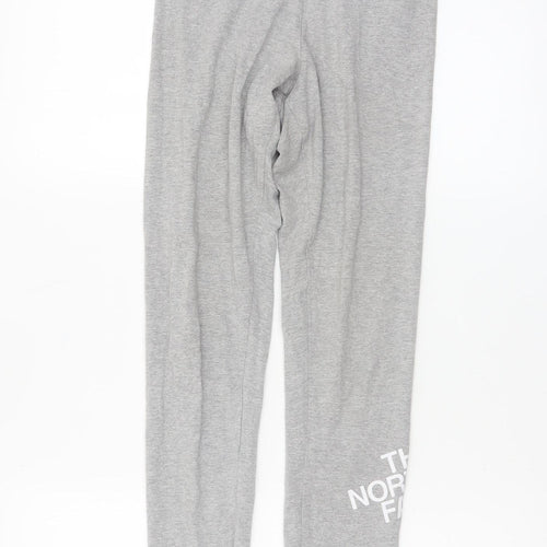 The North Face Womens Grey XS Leggings Elastic Waist Activewear