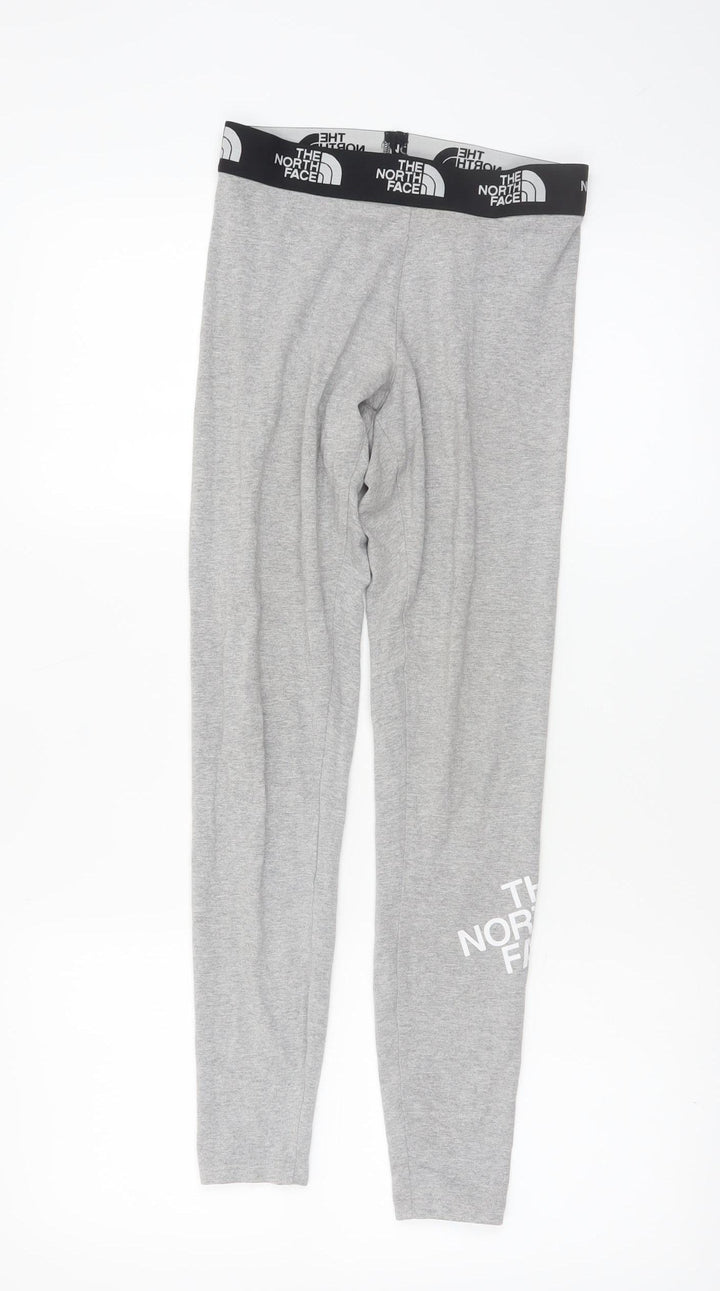 The North Face Womens Grey XS Leggings Elastic Waist Activewear