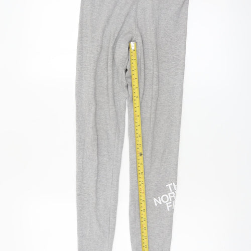 The North Face Womens Grey XS Leggings Elastic Waist Activewear
