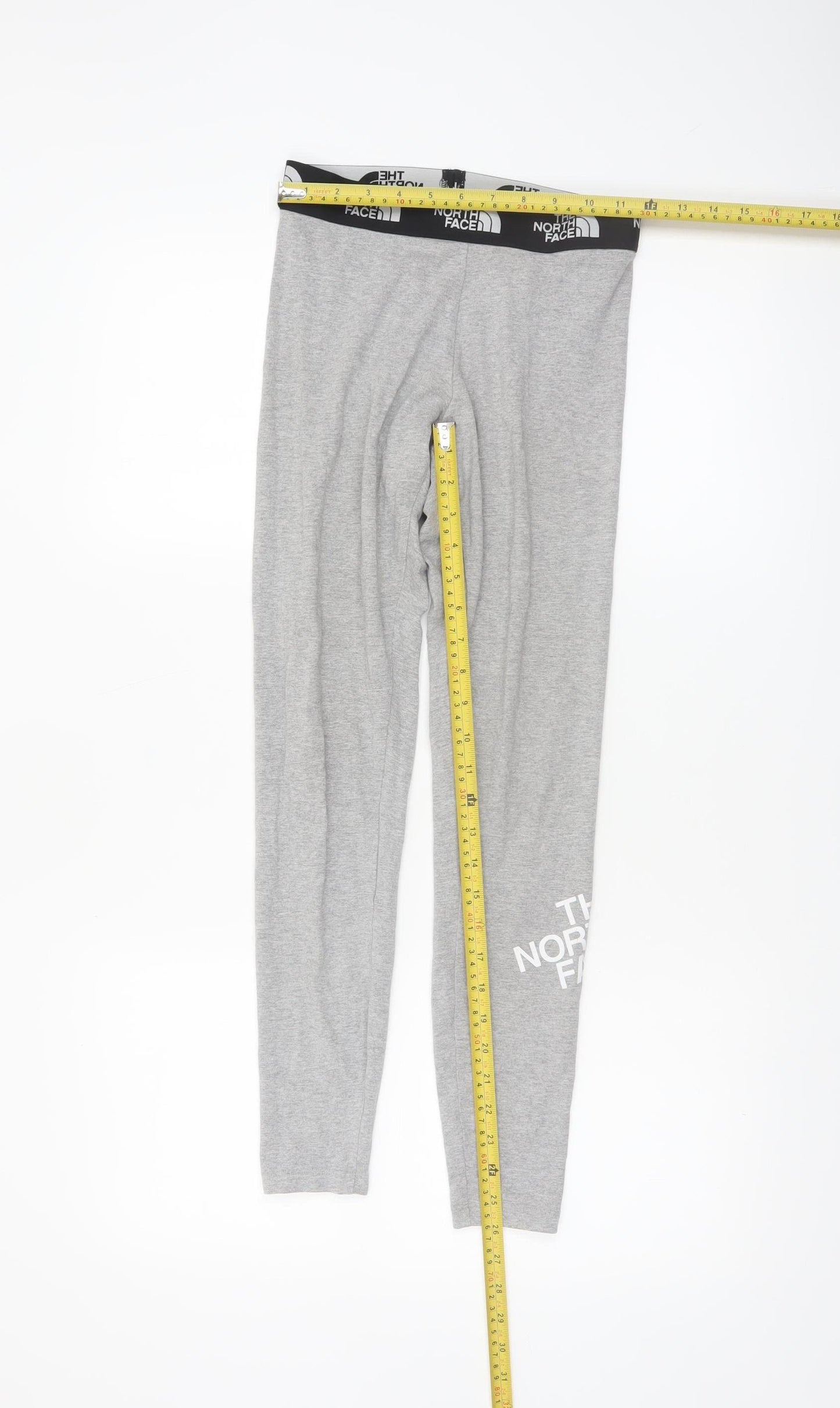 The North Face Womens Grey XS Leggings Elastic Waist Activewear