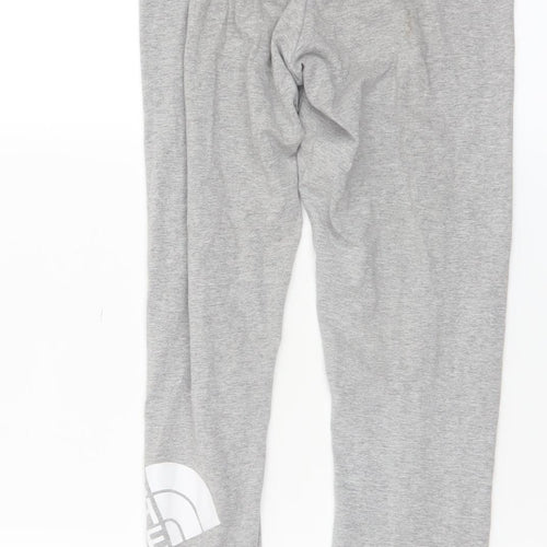 The North Face Womens Grey XS Leggings Elastic Waist Activewear