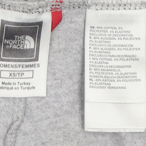 The North Face Womens Grey XS Leggings Elastic Waist Activewear