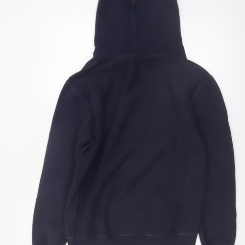 Champion Men's Blue Small Reverse Weave Pullover Hoodie
