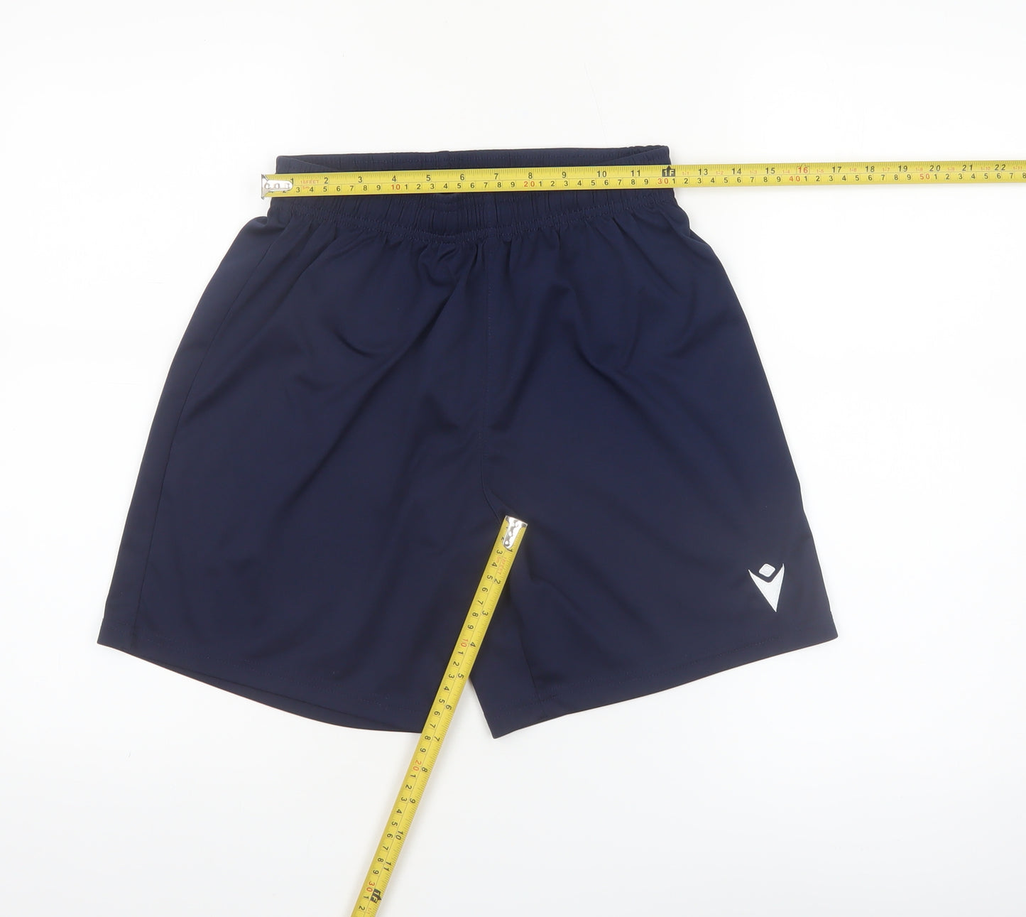 Macron Men's Blue Athletic Sports Shorts Size S