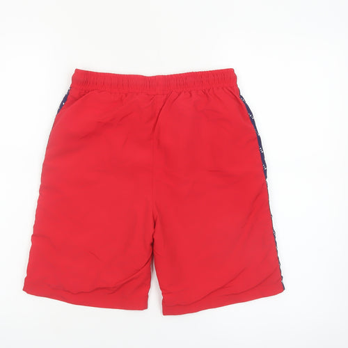 McKenzie Boys Red Swim Shorts 13-15 Years Elastic Waist Quick Dry