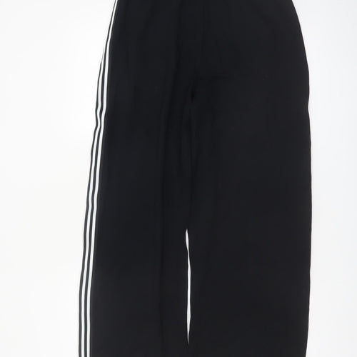 Papaya Women’s Black Size 10 Elastic Waist Stripe Jogger Trousers