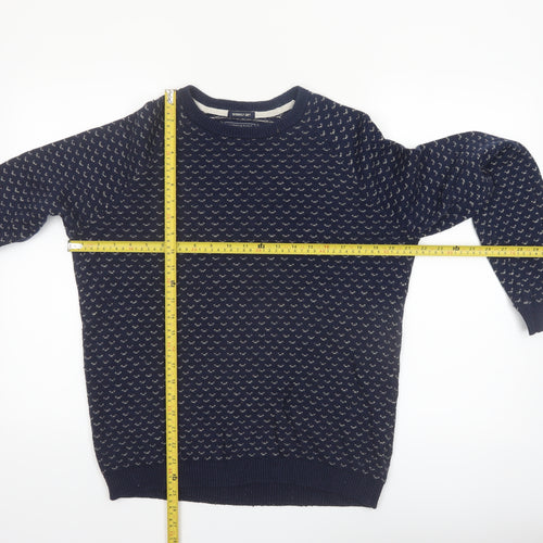 American Eagle Outfitters Men's Blue M Classic Knit Jumper