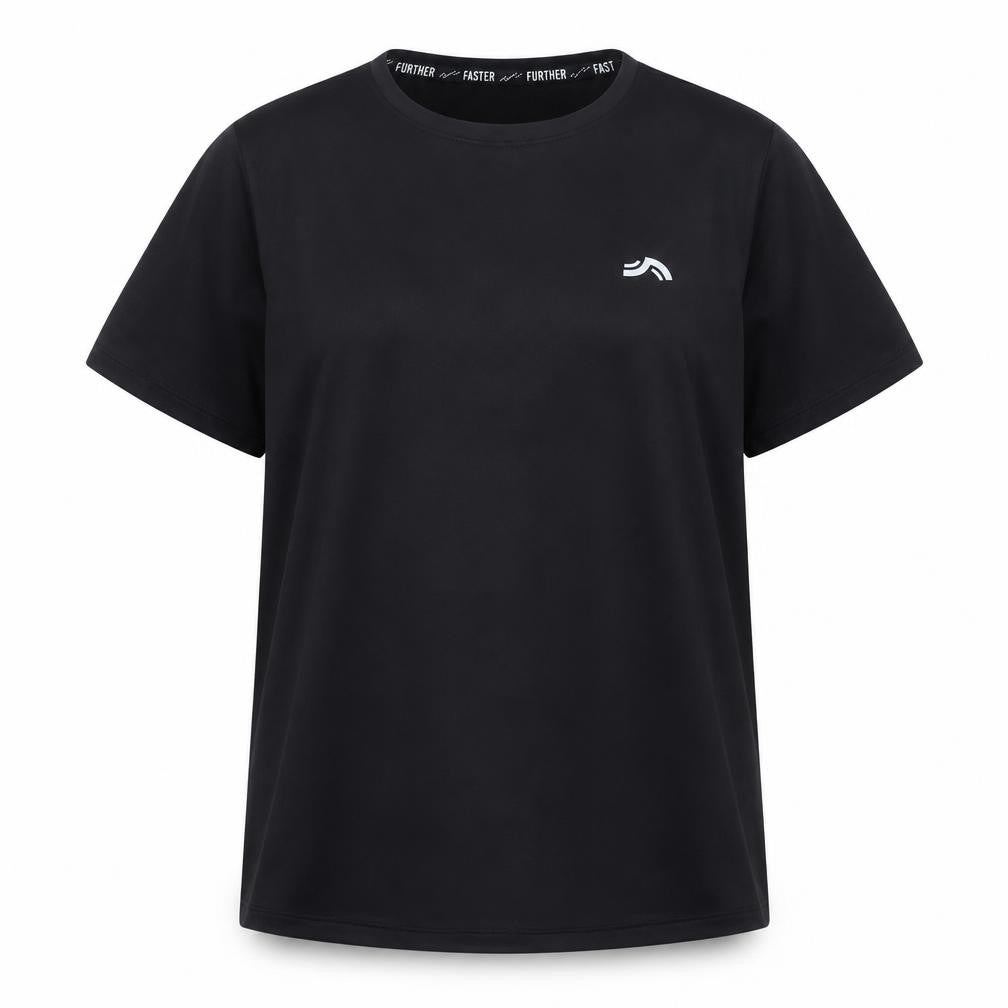 Crivit Women's Black Short Sleeve Sports T-Shirt Size L