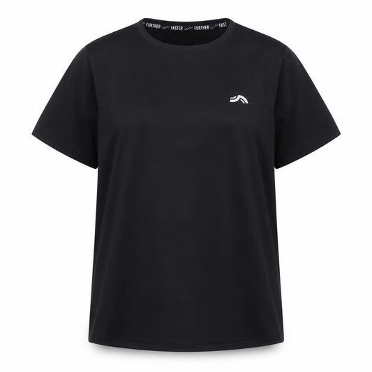 Crivit Women's Black Short Sleeve Sports T-Shirt Size L