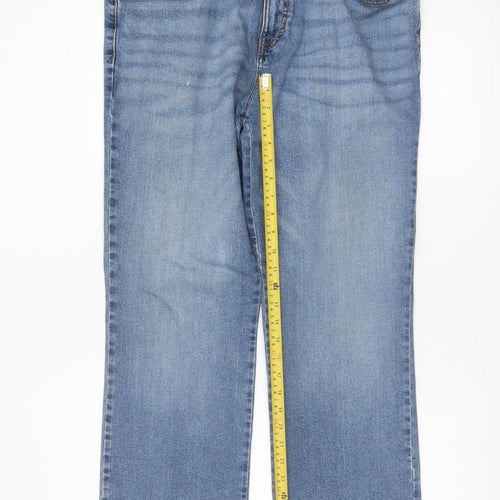 Denim By Tu Men's Blue Bootcut Jeans W36 L30 Classic Fit