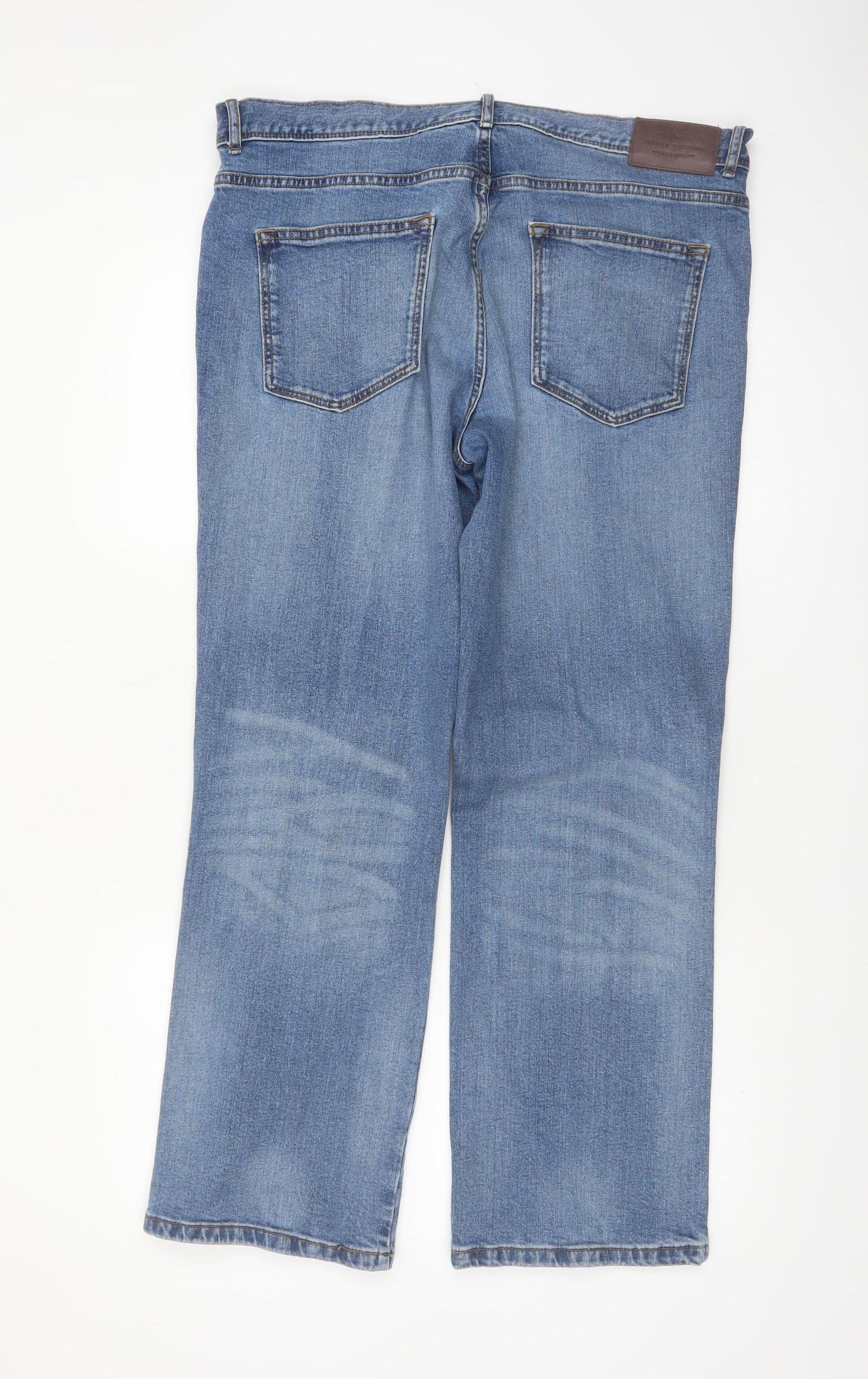 Denim By Tu Men's Blue Bootcut Jeans W36 L30 Classic Fit