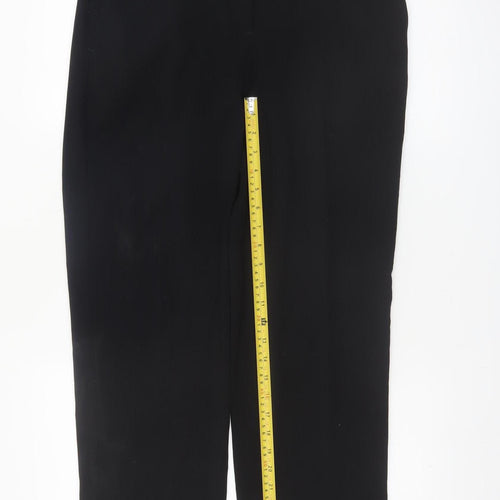 Marks and Spencer Women's Black Size 12 Regular Dress Pants Trousers