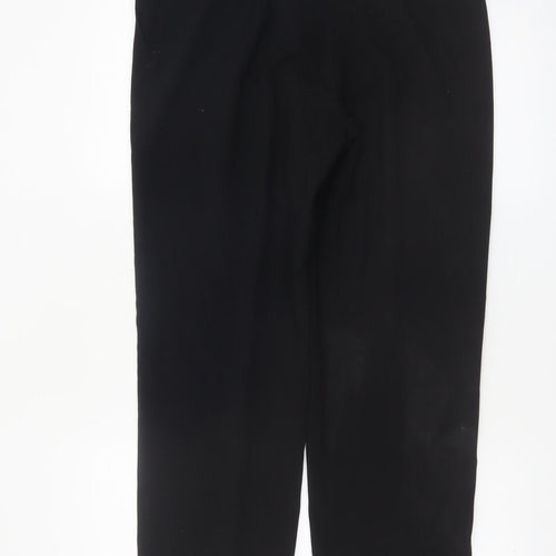 Marks and Spencer Women's Black Size 12 Regular Dress Pants Trousers