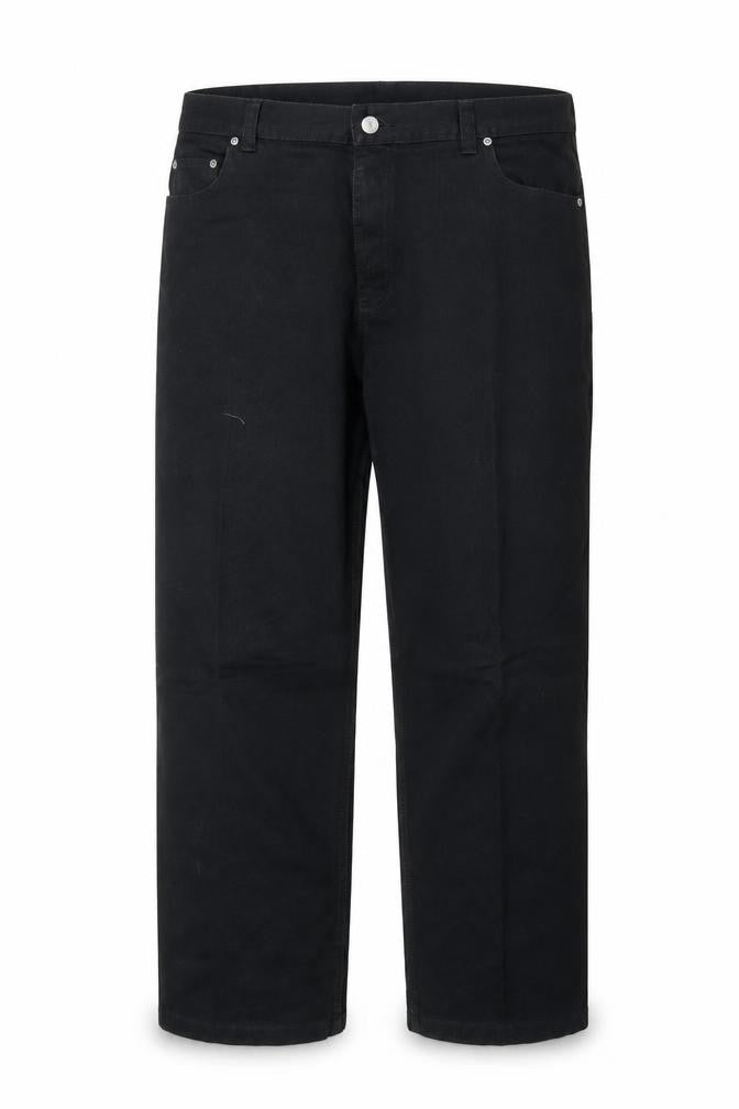 Debenhams Mens Black 38in Regular Fit Cotton Trousers