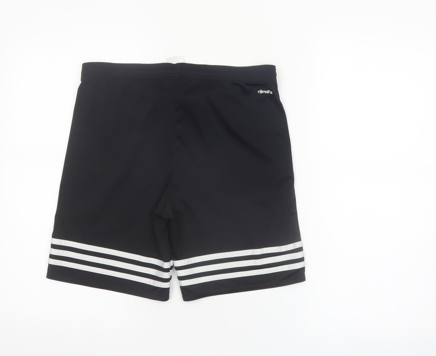 Adidas Boys Black Climalite Athletic Shorts Size YXL 164 Polyester