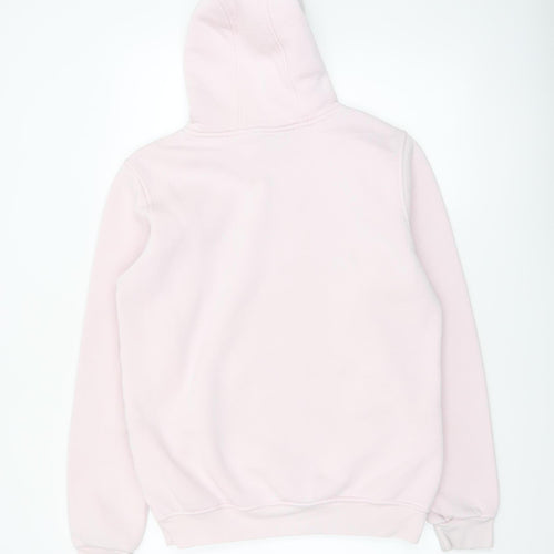 ADA Women's Pink Pullover Hoodie Size L 100% Cotton Casual Sweatshirt