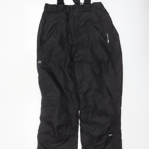 Trespass Men Black S Snow Pants Waterproof Windproof Insulated