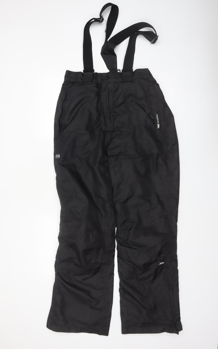 Trespass Men Black S Snow Pants Waterproof Windproof Insulated