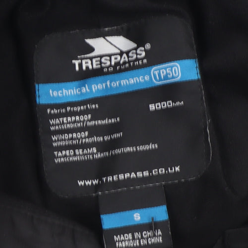 Trespass Men Black S Snow Pants Waterproof Windproof Insulated